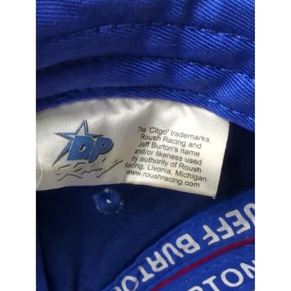 DP Racing SuperGard Nascar Jeff Burton #99 Citgo Blue Red & White baseball cap - Picture 9 of 10